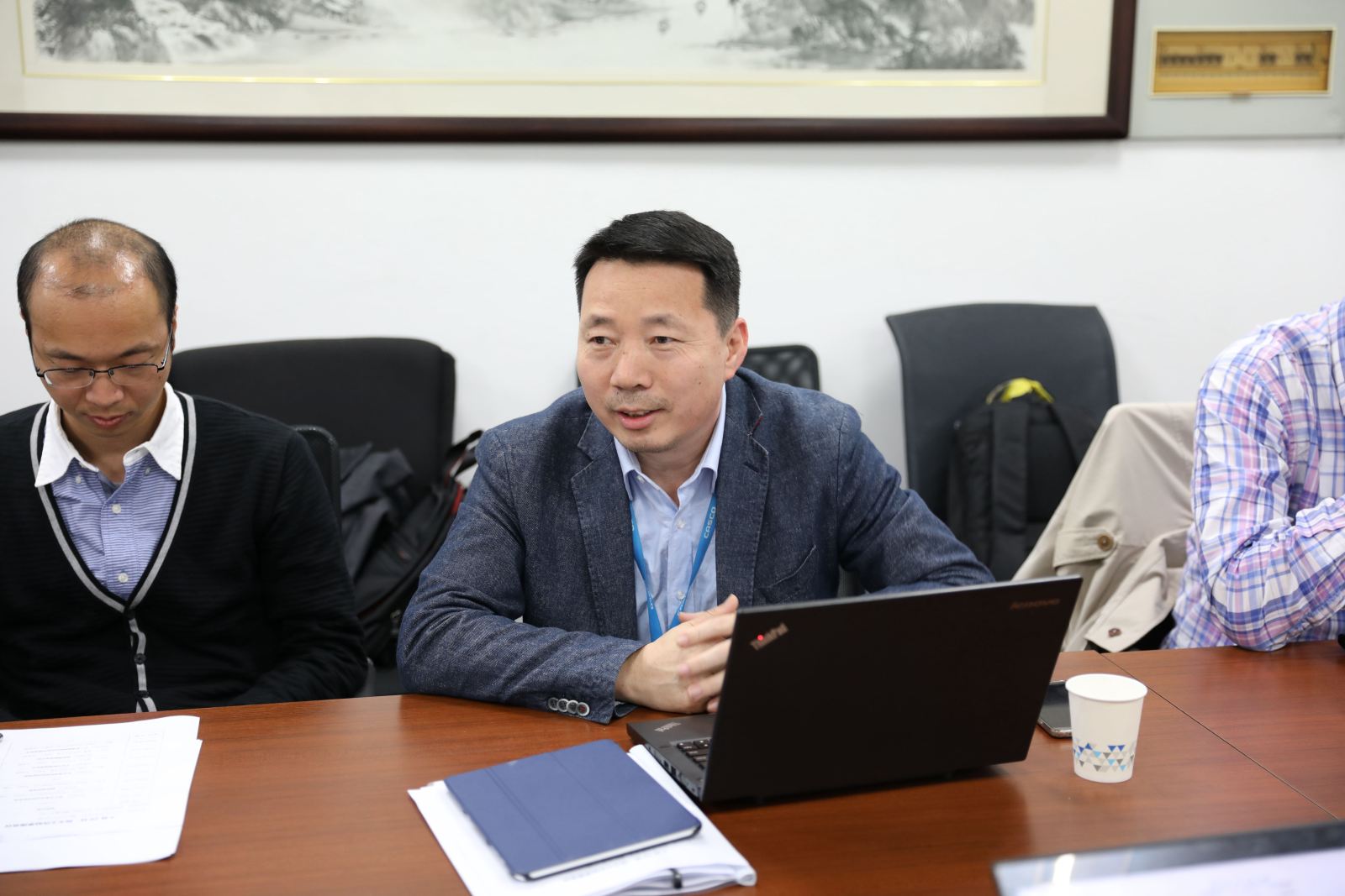 卡斯柯信号有限公司一行来计软学院调研